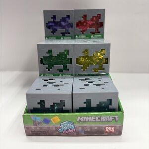 Minecraft Jelly Cube Novelty Sensory Fidget Stress Toy Collectable Viral New